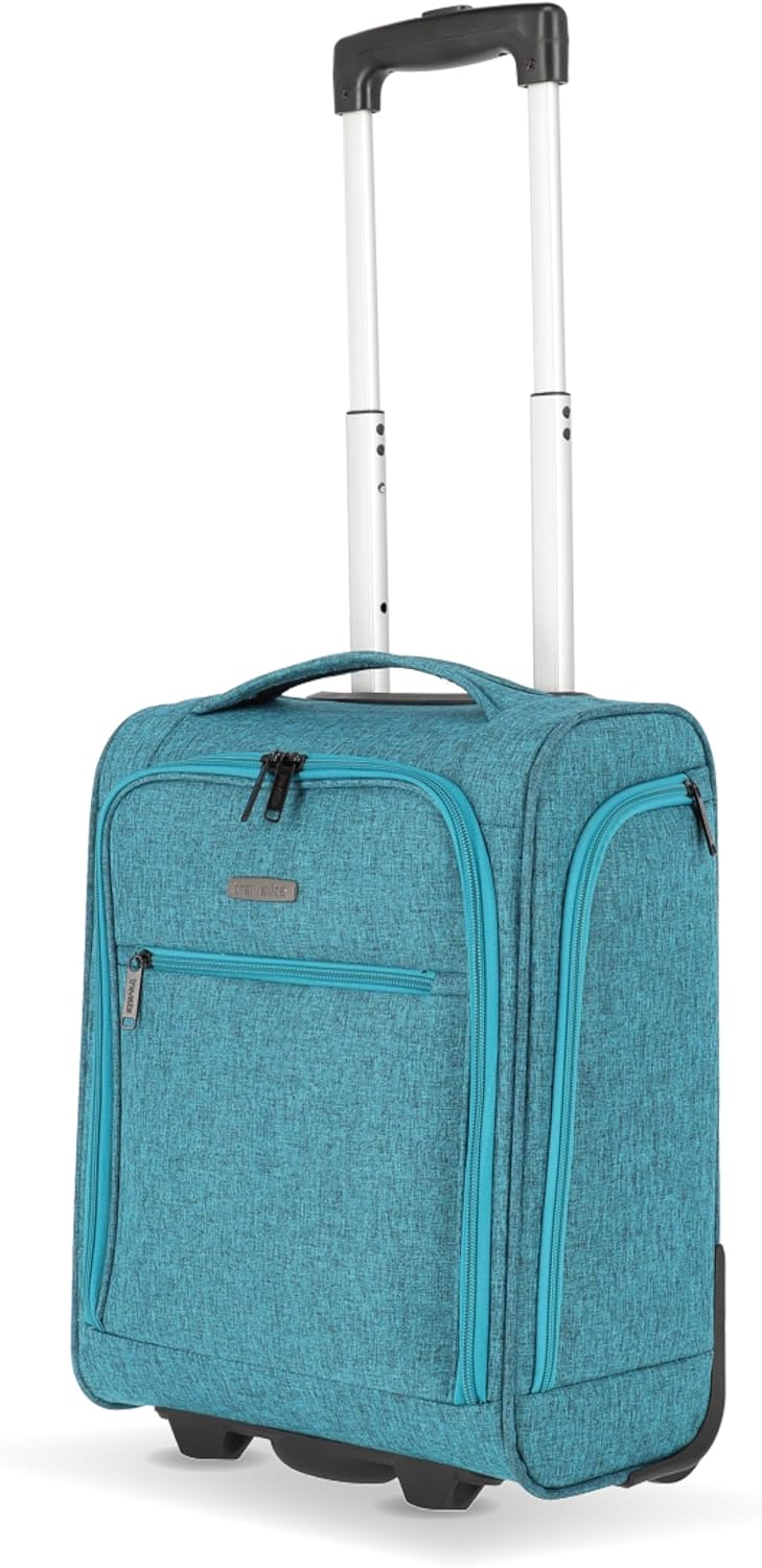 travelite 2-Rad Handgepäck Koffer mit Liquids Bag erfüllt IATA Bordgepäck Mass, Gepäck Serie CABIN U
