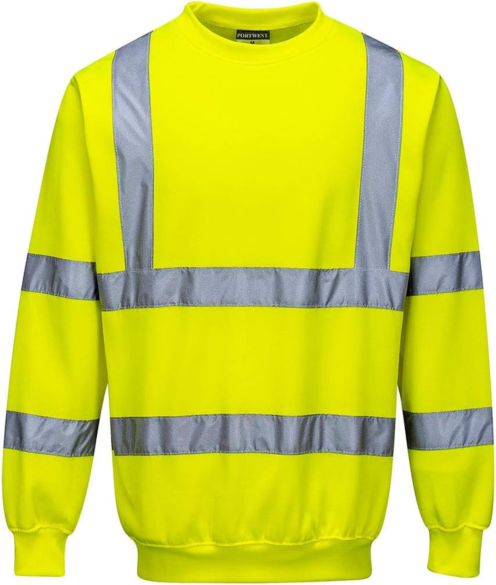 Portwest Warnschutz-Pullover, Farbe: Gelb, Grösse: L, B303YERL L Gelb, L Gelb