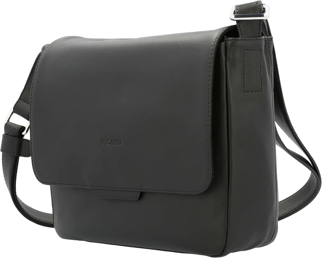 Picard Damen Schultertasche TIMELESS aus Echtleder Mittel | mit Magnetverschluss | Schultertasche |