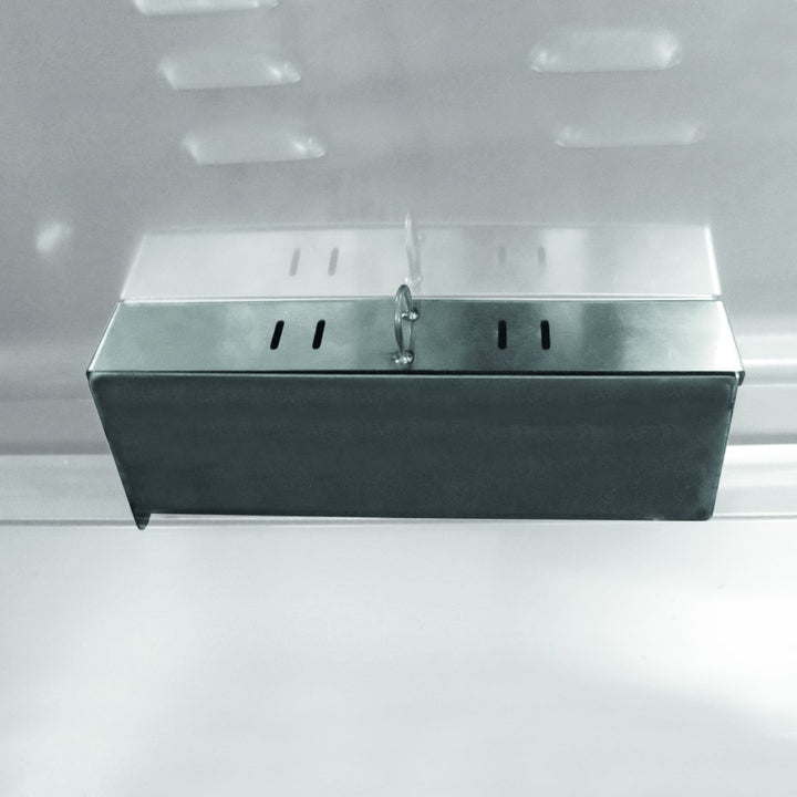 tepro Grillzubehör Aromabox-Set, 2 Edelstahl-Aromaboxen mit Deckel