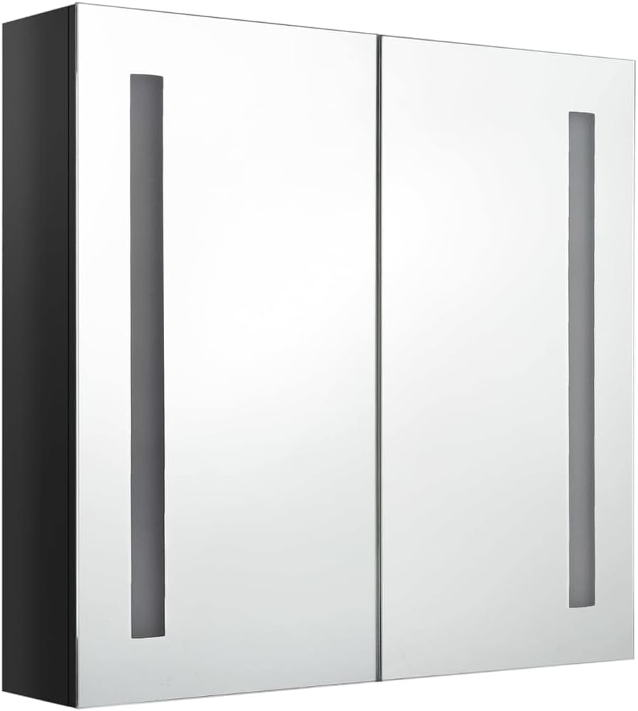 vidaXL LED Bad Spiegelschrank Badezimmerspiegel Badspiegel Spiegel Badschrank Badezimmerschrank Häng