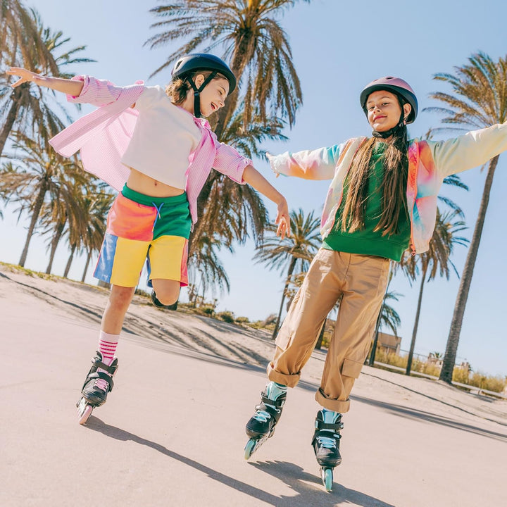 Movino Inline Skates | Cruzer One | Verstellbare Rollschuhe | Inliner für Damen Mädchen Jungen | Inl