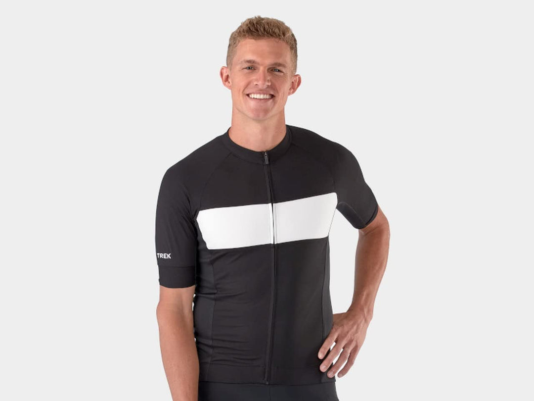 Bontrager Trek Circuit LTD Fahrrad Trikot kurz schwarz/weiss 2024 XS (42/44), XS (42/44)