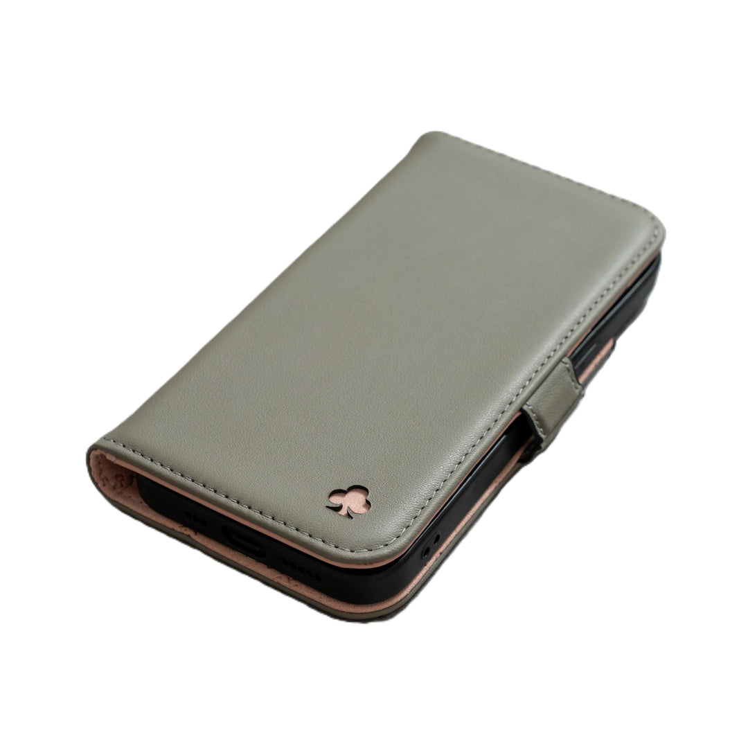 Porter Riley - Lederhülle für iPhone 11 (6,1"). Hochwertiges Echtleder-Ständer/Cover/Brieftasche/Kla