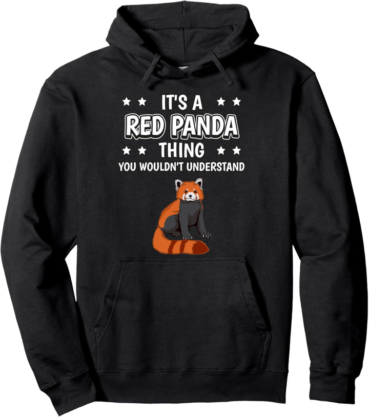 Ist so ein Roter Panda Ding Lustiger Spruch Rote Pandas Pullover Hoodie