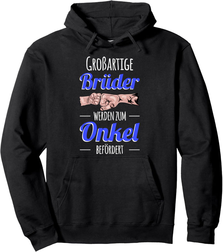 Grossartige Brüder werden zum Onkel befördert der Welt Nichte Pullover Hoodie