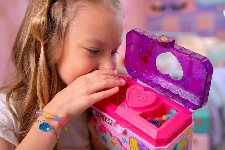 FUNLOCKETS - Meine geheime Schmuckbox mit Sprachrekorder - elektronische Schmuckbox - Koffer zum Auf