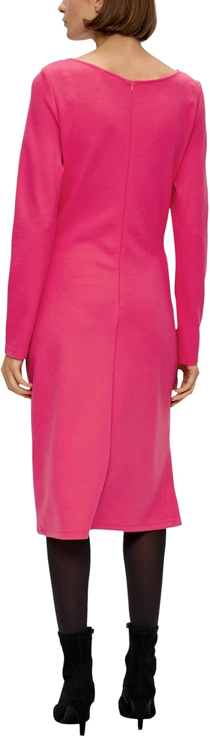 s.Oliver BLACK LABEL Jerseykleid aus Viskosemix 34 Rosa, 34 Rosa