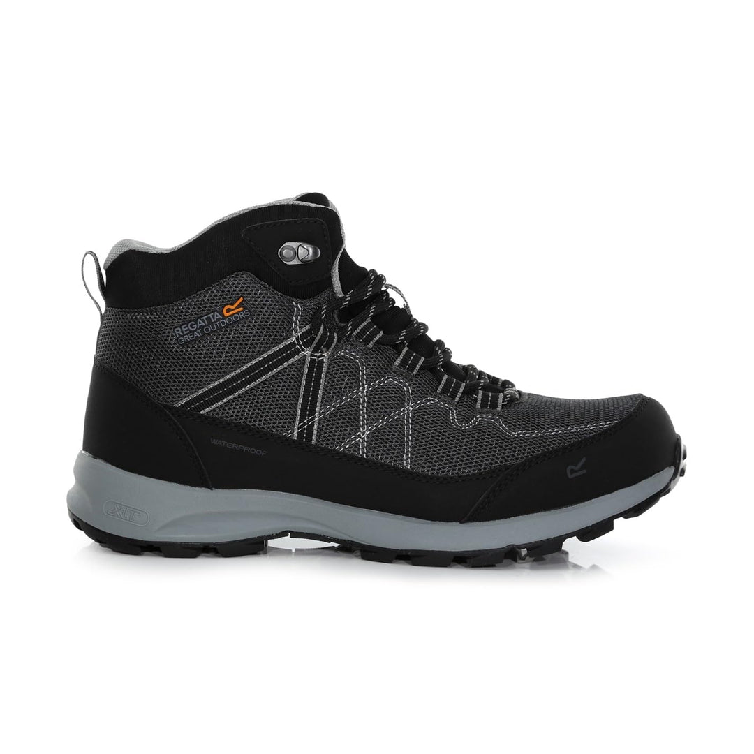 Regatta Herren Samaris Lite 41 EU Black Dkstee, 41 EU Black Dkstee