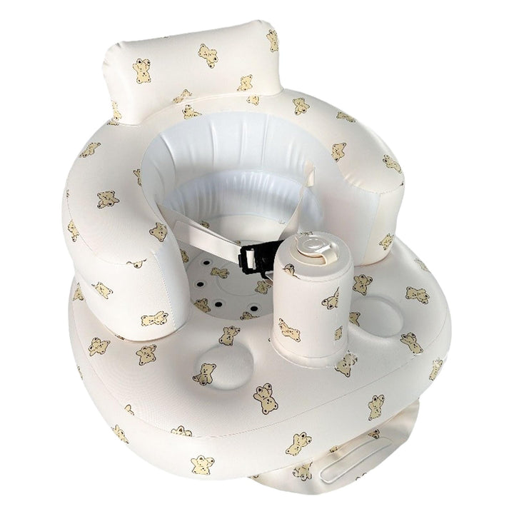 Aufblasbarer Baby-Sitz für Babys ab 3 Monaten, Baby Seat, Baby Sitzhilfe mit Gurtzeug Baby Sofasitz