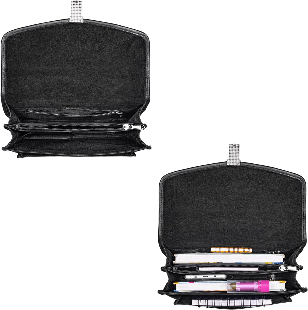 STILORD "Yael Leder Clutch Klein Damen Vintage Mini Handtasche Echtleder Retro Frauentasche Tabletta