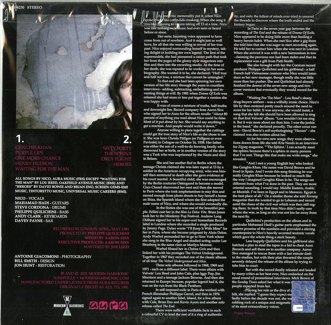Drama of Exile, Vinyl