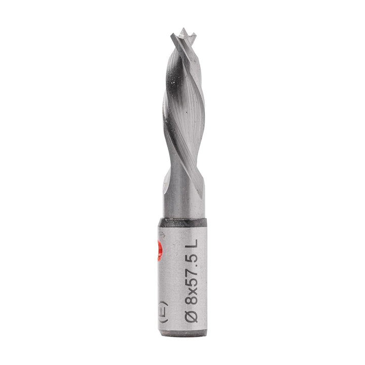 ENT 22731 Dübelbohrer VHW, Schaft (S) 10 mm, Durchmesser (D) 8 mm, NL 23 mm, SL 27 mm, L 57,5 mm, Li