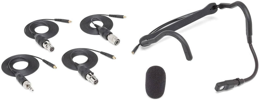 Samson QEx Fitness Headset Mic Pack, Schwarz