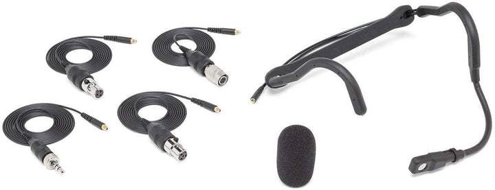 Samson QEx Fitness Headset Mic Pack, Schwarz