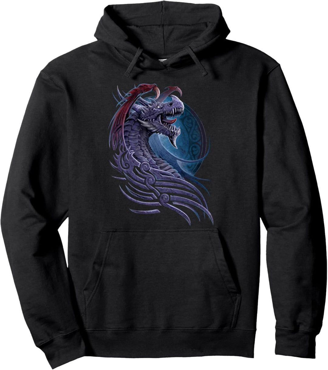 Spiral Original - Dragon Borne - Tribal Drache Pullover Hoodie