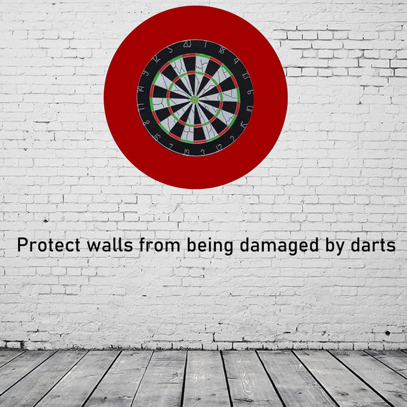 Dart Surround Dart Wandschutz, Dartscheibe Schutzring Dartscheibe Schutz, Dartboard-Einfassung, stab