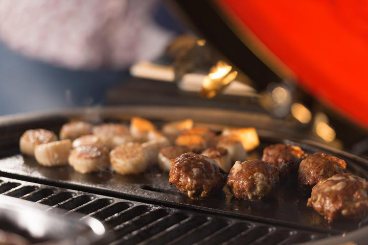 KamadoJoe KJ-HCGSSTONE, Halbmond Speckstein Kochfläche Grillzubehör Kompatibel mit Kamado Joe Classi