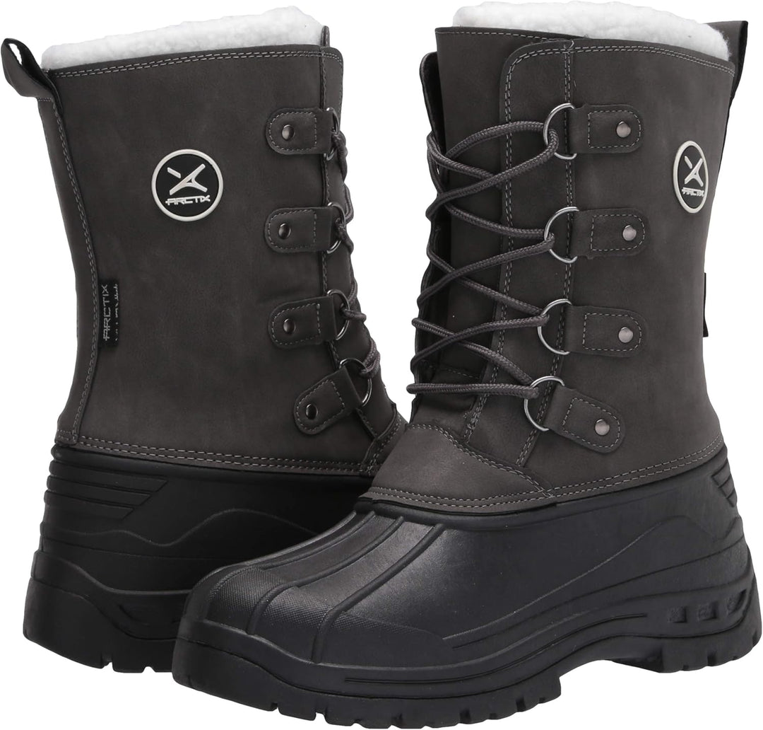 ARCTIX Herren Nordic Winter BootPferdeschuh 11 Men Anthrazit, 11 Men Anthrazit