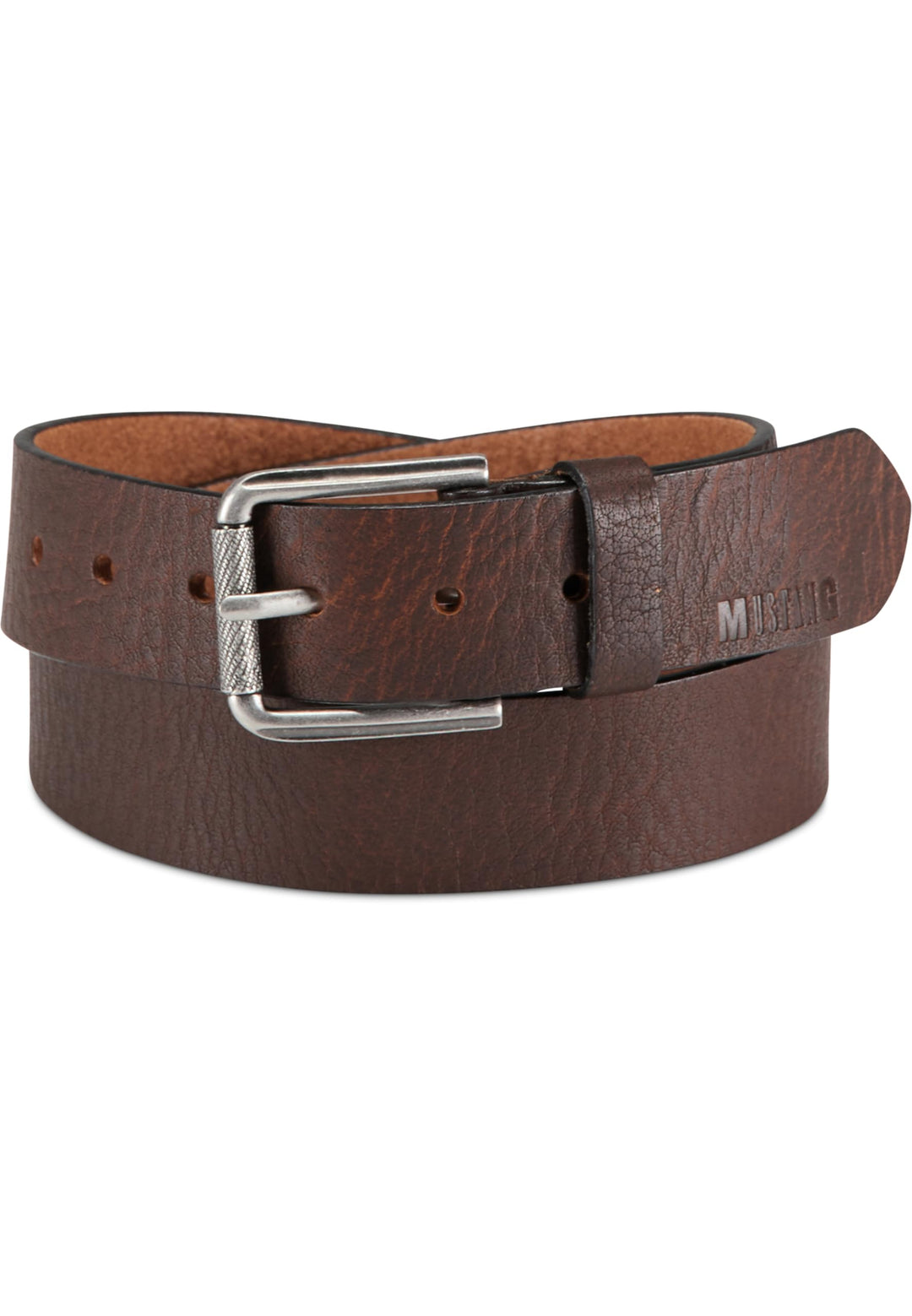 MUSTANG Adjustable Men´s Belt W115 Dark Brown