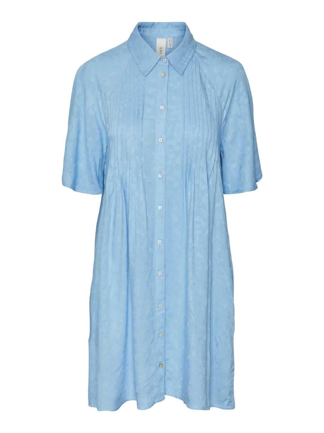 YAS Damen Kleid S Ethereal Blue, S Ethereal Blue