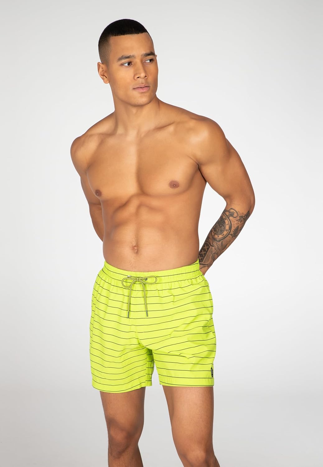 Protest Herren Beachshort Sharif XXL Grün (Lime Up), XXL Grün (Lime Up)