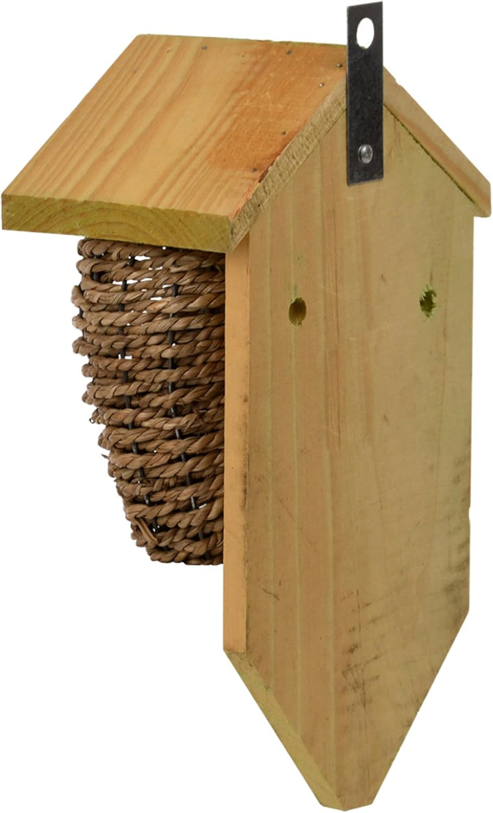 Dehner Natura Premium Wildvogel Nestbeutel Kadlin, Nistbeutel / Vogelhaus für Wildvögel, Einflugloch