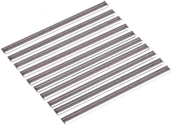 Hobelmesser 82 mm für Makita D-35302 Hartmetall HM Hobelmesser 82mm auch passend für Bosch 10er Pack