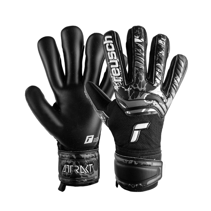 Reusch Unisex – Erwachsene Torwarthandschuhe Attrakt Infinity mit Sehr Gutem Grip und Innennaht Schn