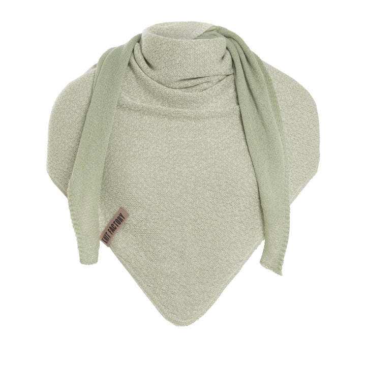 KNIT FACTORY - Ella Dreieckstuch - Dreieckstuch Damen - Fein Gestrickter Damen Schal - Halstücher fü