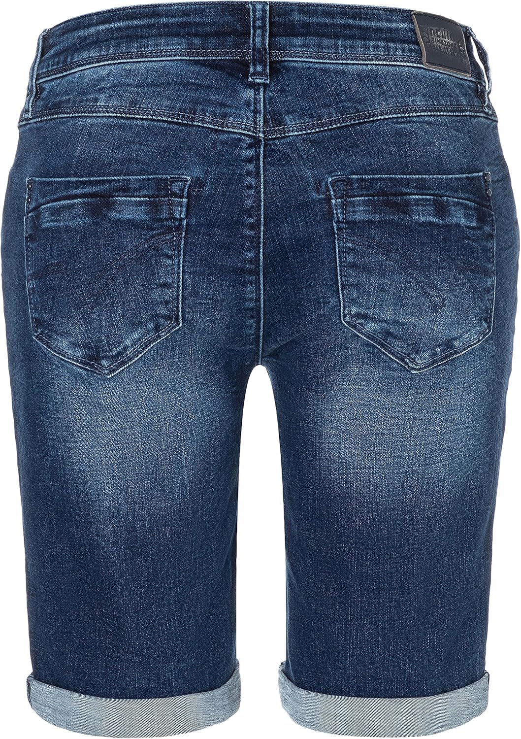 Timezone Damen Slim Nalitz Shorts 27 Lush Blue Wash, 27 Lush Blue Wash