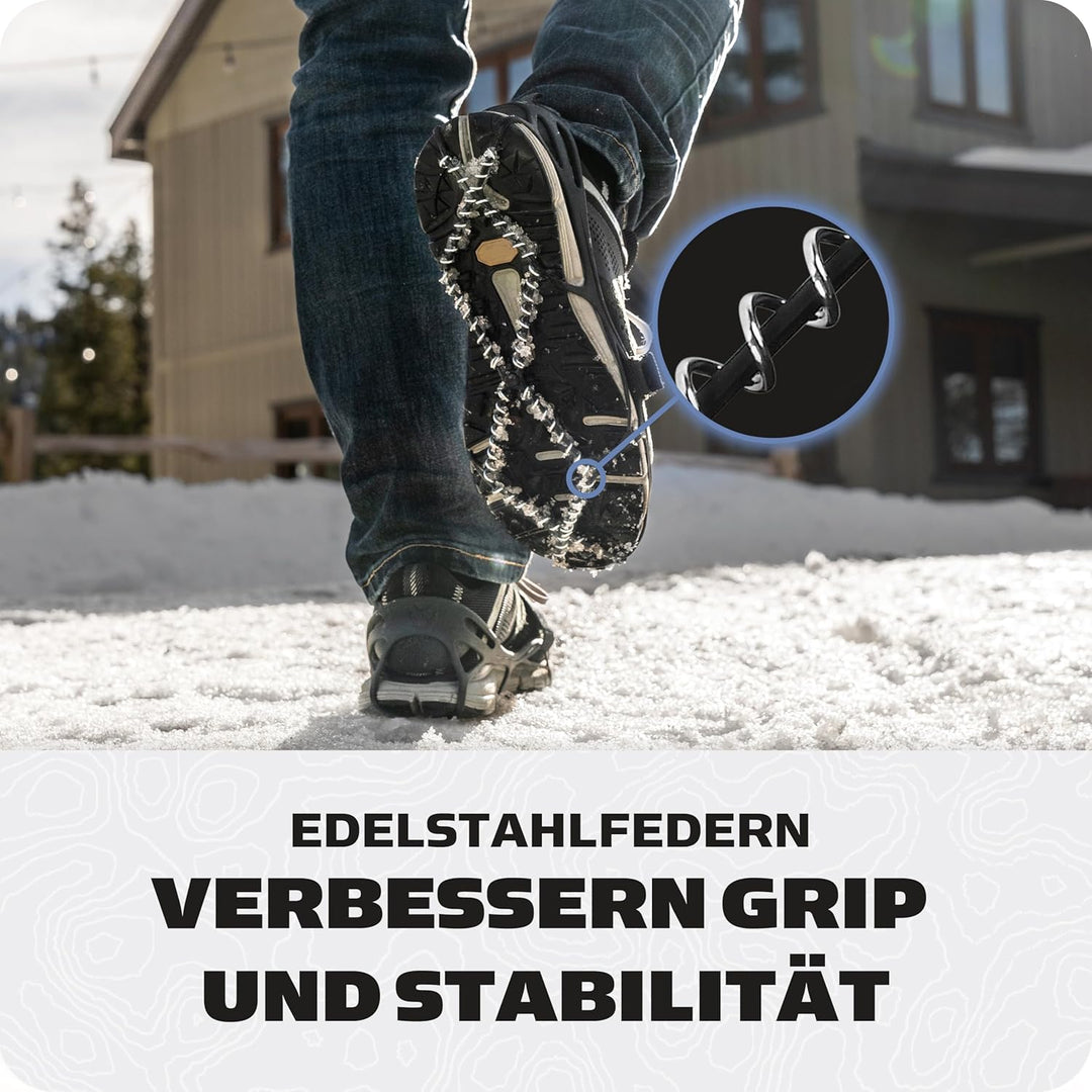YAKTRAX Diamond d Grip Chains Heavy Duty Traktion Wandern Cleats, Durable TIG Welded Links, bietet T