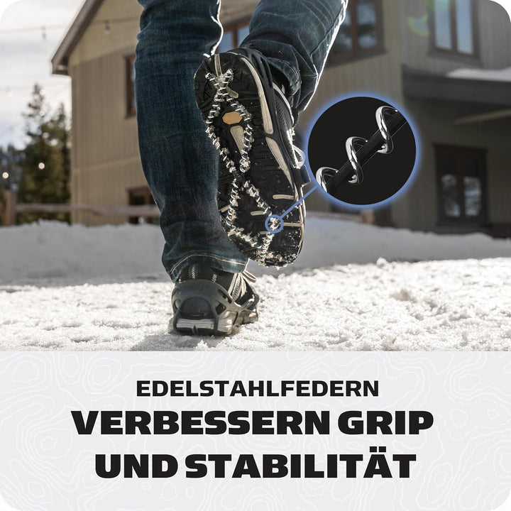 YAKTRAX Diamond d Grip Chains Heavy Duty Traktion Wandern Cleats, Durable TIG Welded Links, bietet T