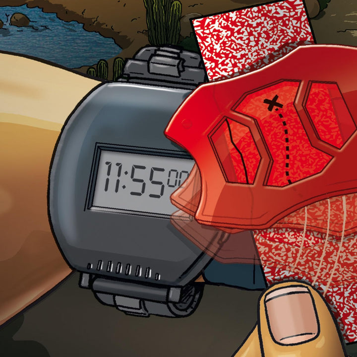 Die drei ??? Detektiv-Uhr von KOSMOS 632298, Detektivspielzeug, Detektiv Ausrüstung, Detektiv Set, M