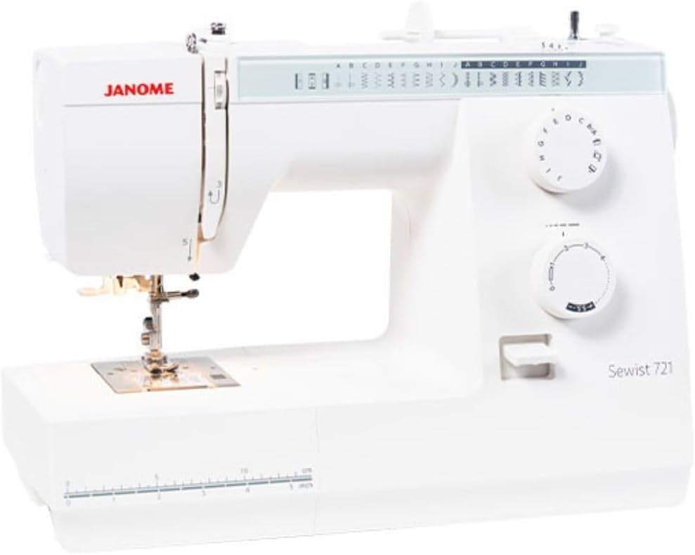 Janome Sewist 721 Nähmaschine mit Bonuspaket