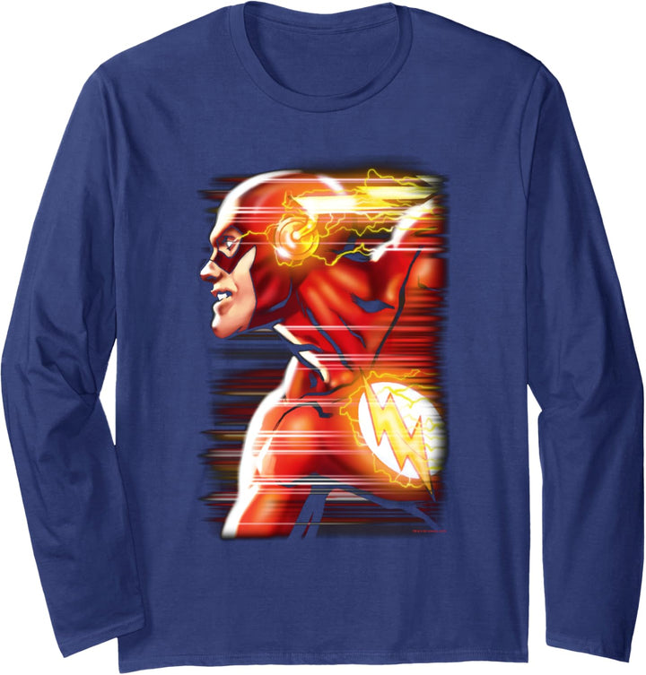 The Flash Speed Head Langarmshirt