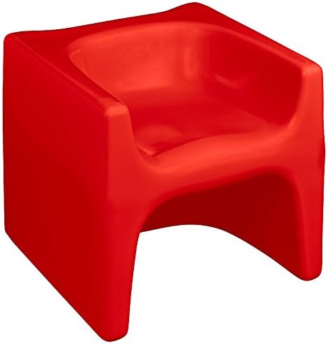 esku DADU Kinderhocker mit DREI Sitzhöhen für Innen- und Aussenbereich | wetterfester Wendehocker fü