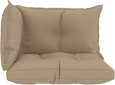 vidaXL Palettenkissen 3-tlg., Palettenauflage für Europaletten, Palettenpolster Palettensofa Outdoor