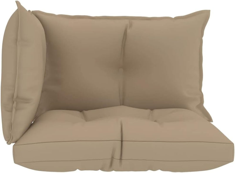 vidaXL Palettenkissen 3-tlg., Palettenauflage für Europaletten, Palettenpolster Palettensofa Outdoor