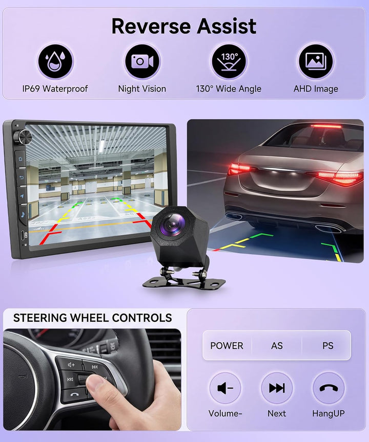 Rimoody 4G+64G Android Autoradio für VW Touareg 2003-2010 Wireless Carplay Android Auto, 9 Zoll Ince