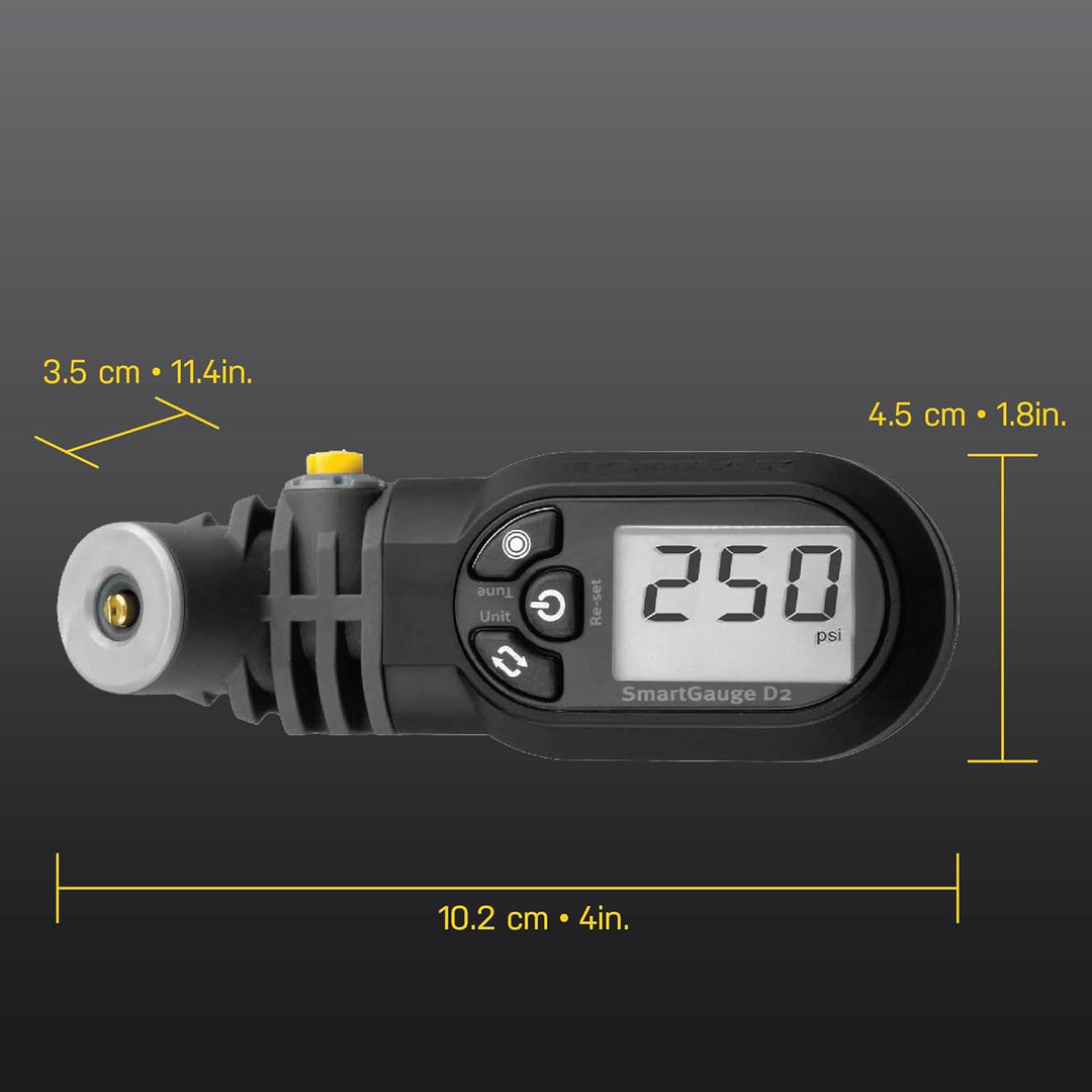Topeak SmartGauge D2. Grey Einheitsgrösse, Grey Einheitsgrösse