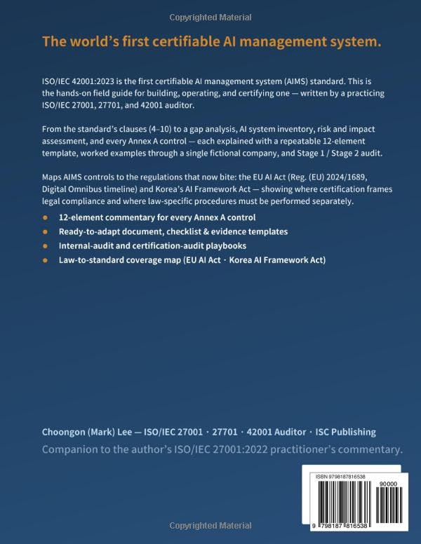 ISO/IEC 42001:2023 AI Management Systems in Practice: Vol. 2, Annex A Controls — From Implementation