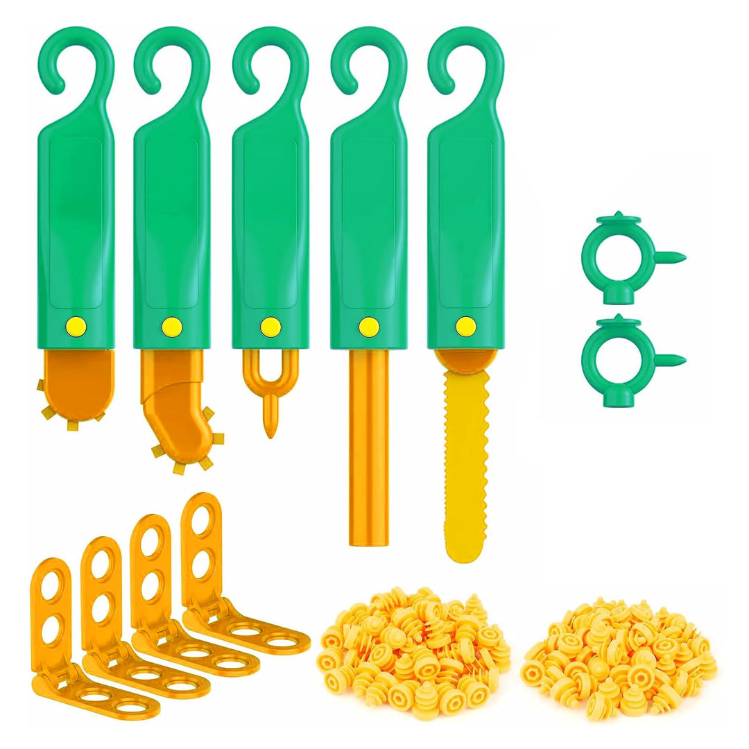 Karton-Baukasten für Kinder, Sicherer Kartonschneider & Werkzeug-Set, Kreatives STEM Lernspiel, Für