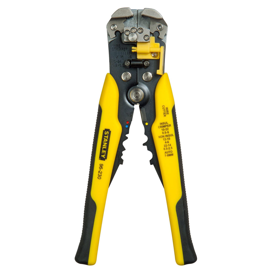 Stanley FatMax Automatische Abisolierzange und Schneidzange FMHT0-96230, inkl. Drahtschneider – Für