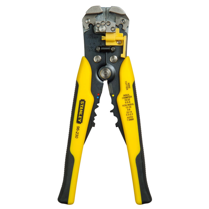 Stanley FatMax Automatische Abisolierzange und Schneidzange FMHT0-96230, inkl. Drahtschneider – Für