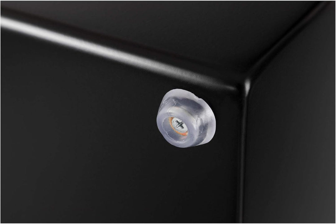 XDrum Cajon El Bajo Bass Port Black/Walnut - Integrierter Bass Port für druckvollen Sound - Trommelk