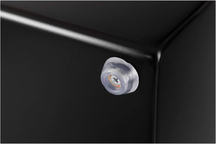 XDrum Cajon El Bajo Bass Port Black/Walnut - Integrierter Bass Port für druckvollen Sound - Trommelk