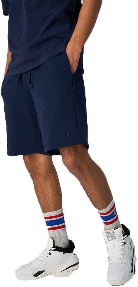 Champion Herren Shorts 9-10 Jahre Marineblau (Eco-future), 9-10 Jahre Marineblau (Eco-future)