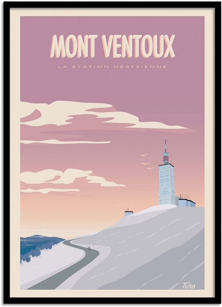 Wall Editions Art-Poster - Mont Ventoux - Turo