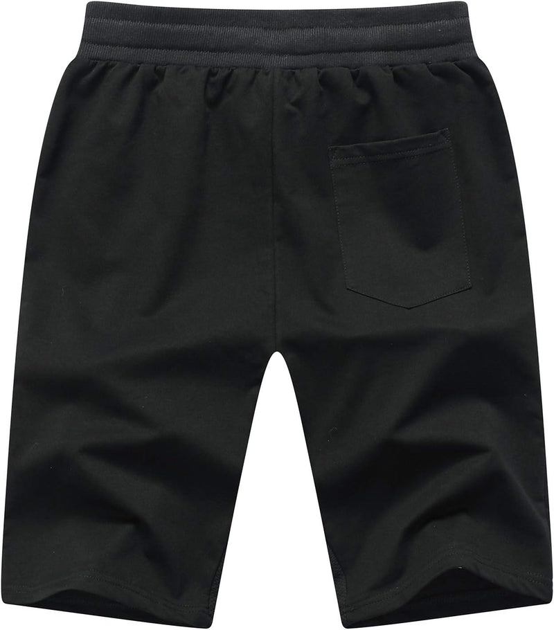 Tansozer Kurze Hosen Herren Shorts Mit Taschen Schwarz 02 XXL, Schwarz 02 XXL